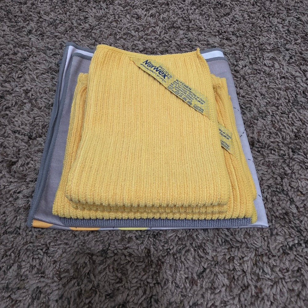 Norwex Honeycomb Limited Edition Set Kitchen Cloth Towels, Window, EnviroCloth - Picture 9 of 9